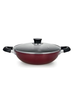 Non stick work pan with lid